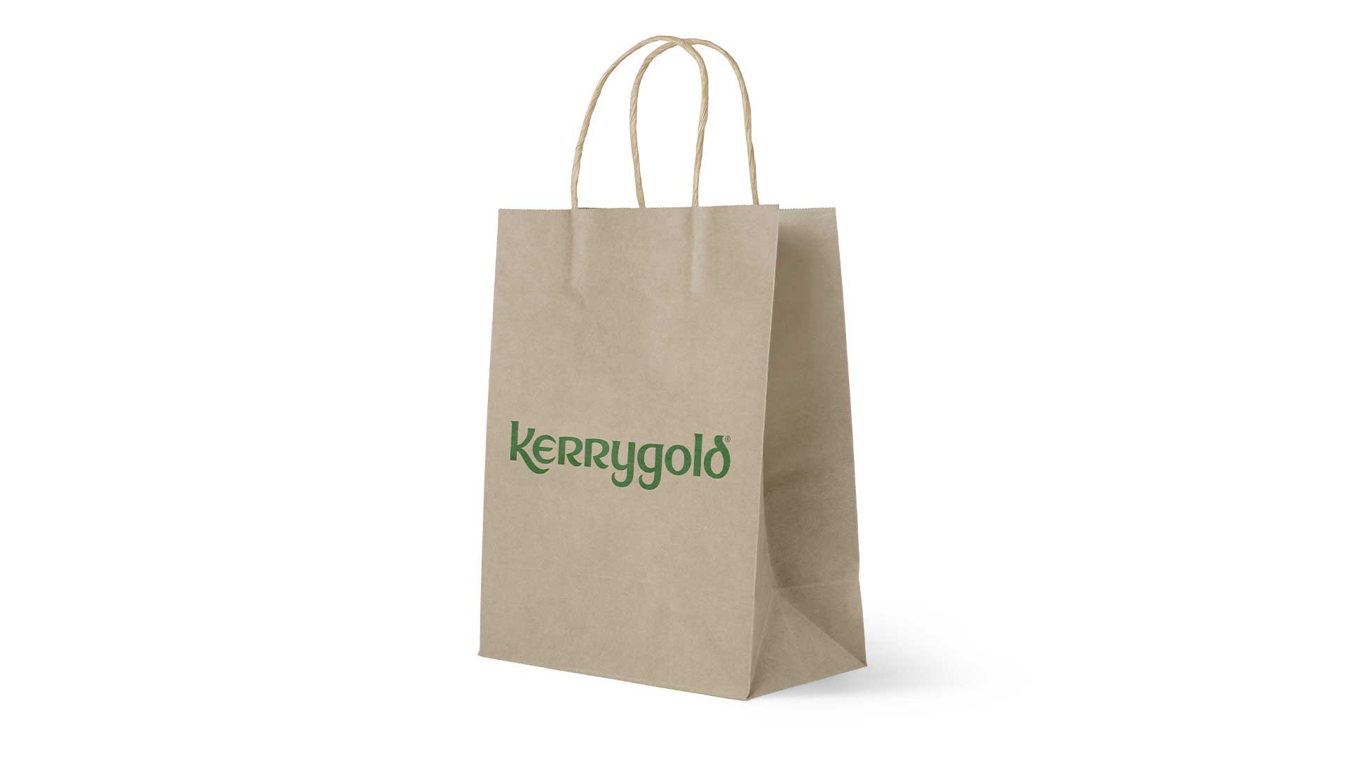 Custom printed brown kraft paper bags